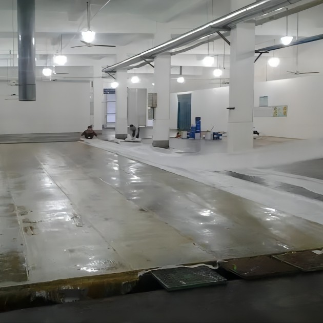 随县防腐蚀地坪,环氧玻纤地坪，玻纤工业地坪，环氧玻纤布地坪,乙烯基玻纤布地坪产品图3